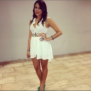 Super cute tropical dress